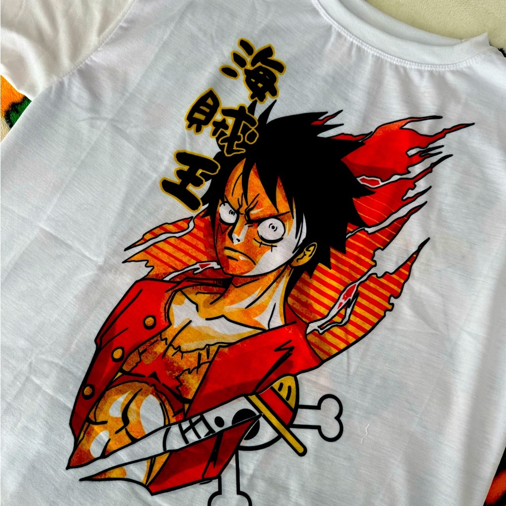One Piece Anime Printed Shirt